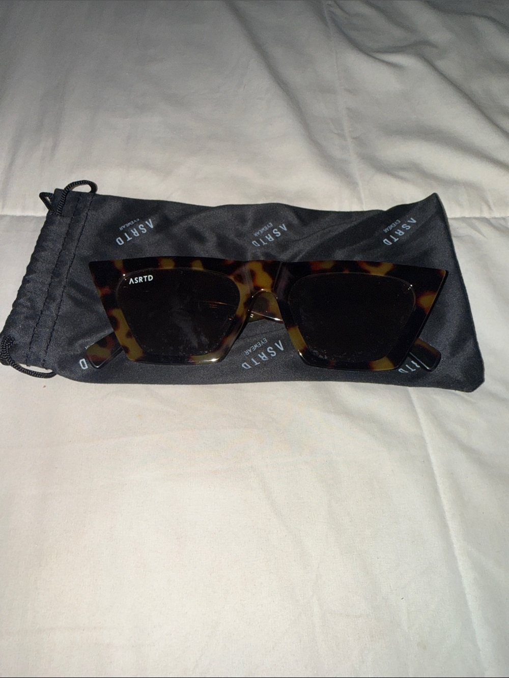 ASRTD Tortoiseshell Cat Eye Sunglasses - Brown Tortoise
